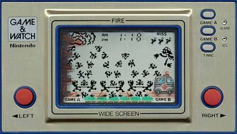 Fire, on Game and Watch System